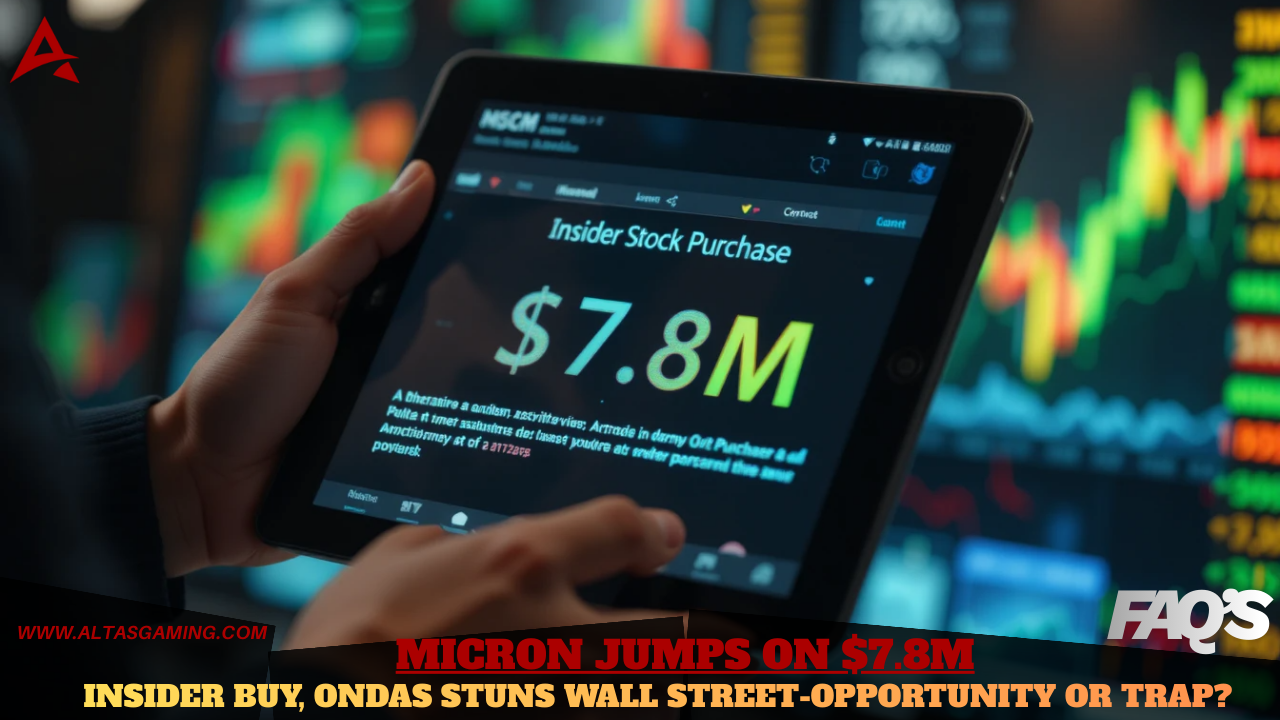 Micron Jumps on $7.8M “Wall Street Worries About Chips-Yet Micron and Ondas Are Quietly Beating Expectations (January 2026)