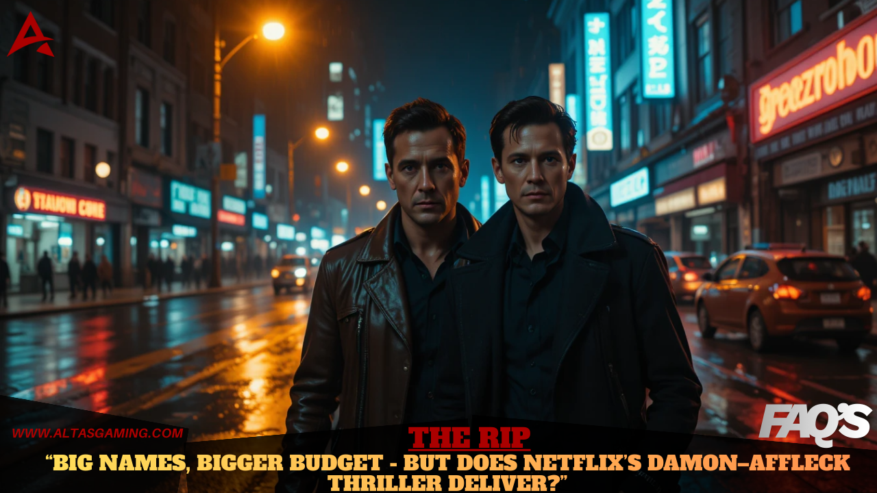 The Rip a “Netflix’s Series, A Gritty Damon–Affleck Reunion That Could Redefine Streaming – Or Fade as Familiar Crime Fare” (January 2026)