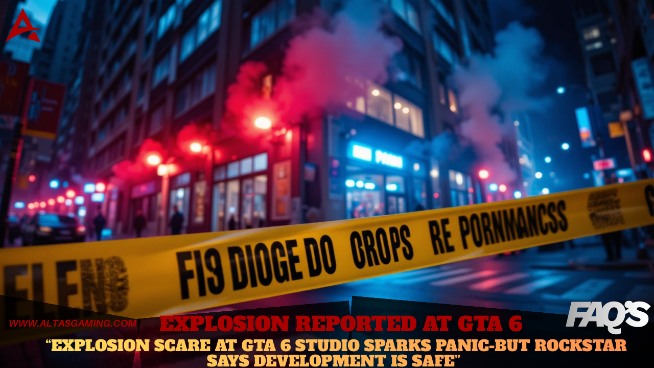 Explosion Reported at GTA 6 Studio-Is the Most Anticipated Game at Risk? Why GTA 6 Fans Can Still Stay Calm! Here’s the Truth (January 2026)