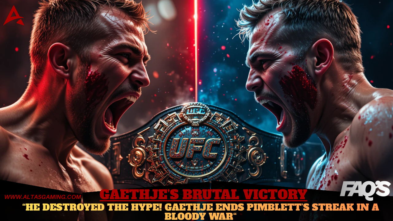 Gaethje’s Brutal Victory Shocks UFC World – Pimblett’s Dream Ends as a New Lightweight King Rises (January 2026)