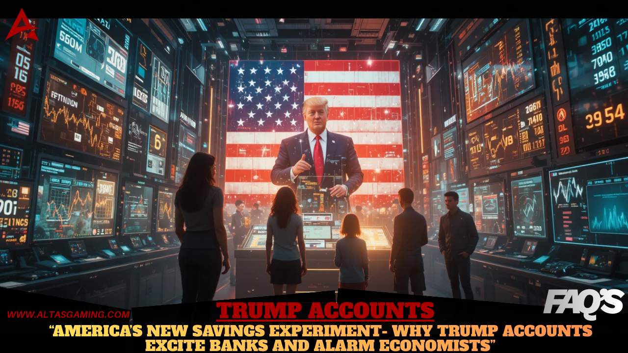 Trump Accounts Spark Financial Hope – But Critics Warn of a Dangerous Wealth Experiment or a Risky Political Gamble? (January 2026)