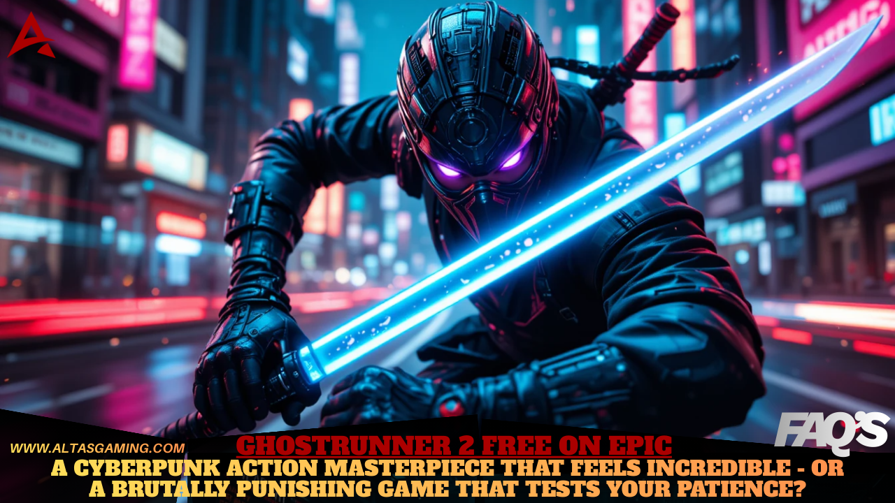 Ghostrunner 2 Free on Epic Games, A Cyberpunk Masterpiece of Relentless Action – or a Brutally Punishing Game That’s Too Hard to Love?