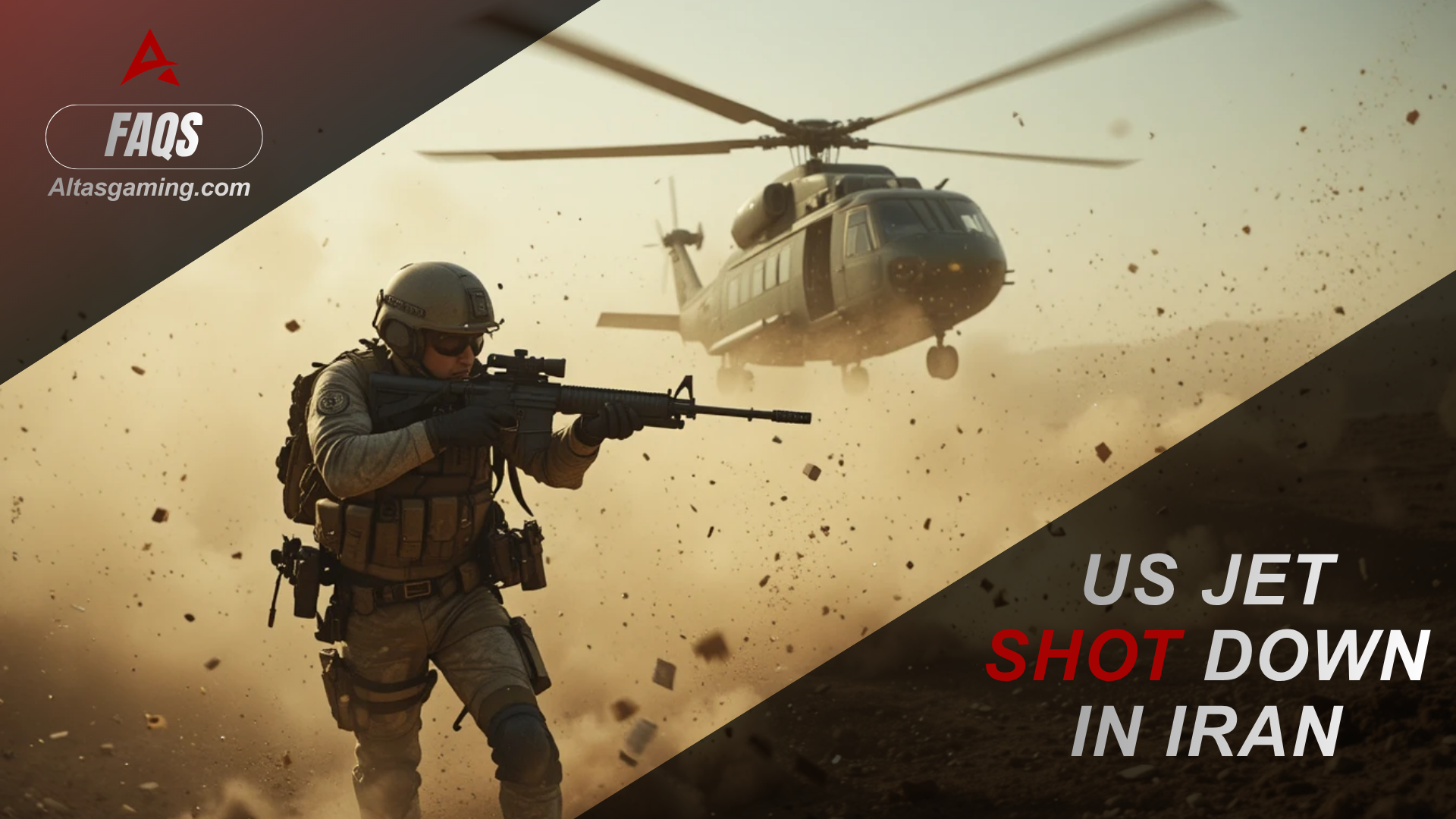 US Jet Shot Down in Iran One Crew Rescued, Second Still Missing in ‘Harrowing’ Search Operation