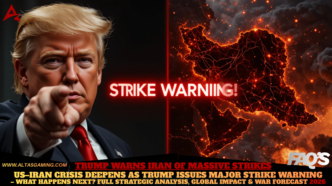 Trump Warns Iran of Massive Strikes- Is War About to Explode? ๐ฅGlobal Tensions Rise as Trump Warns of Devastating Attacks on Iran (2026)