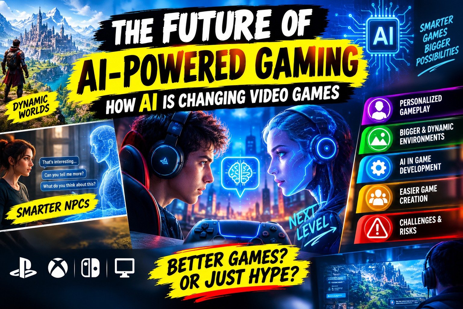 The Future of AI-Powered Gaming: How Artificial Intelligence Is Changing Video Games