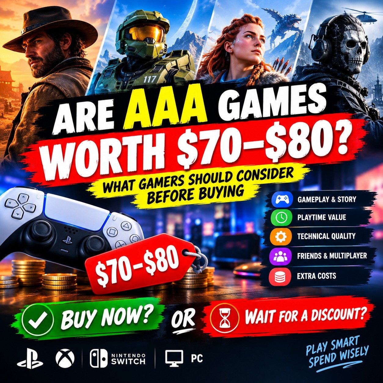 Are AAA Games Worth $70–$80? What Gamers Should Consider Before Buying