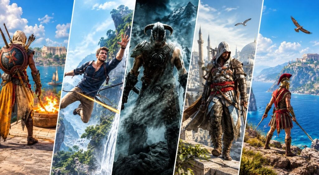 Modern AAA games