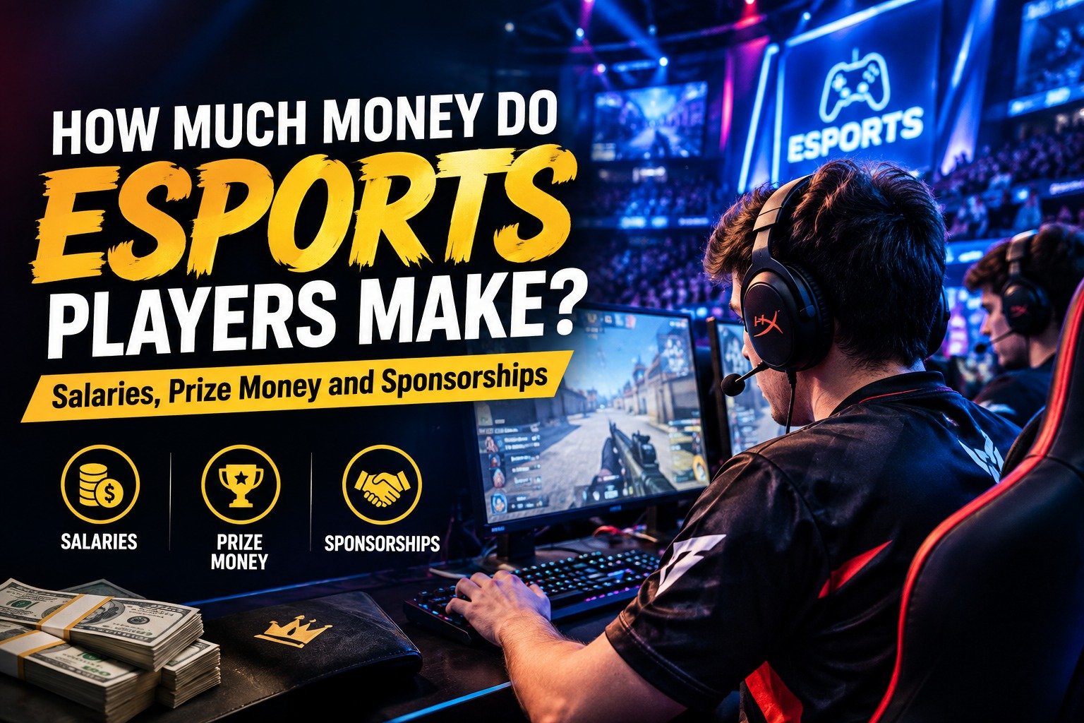 How Much Money Do Esports Players Make? Salaries, Prize Money and Sponsorships