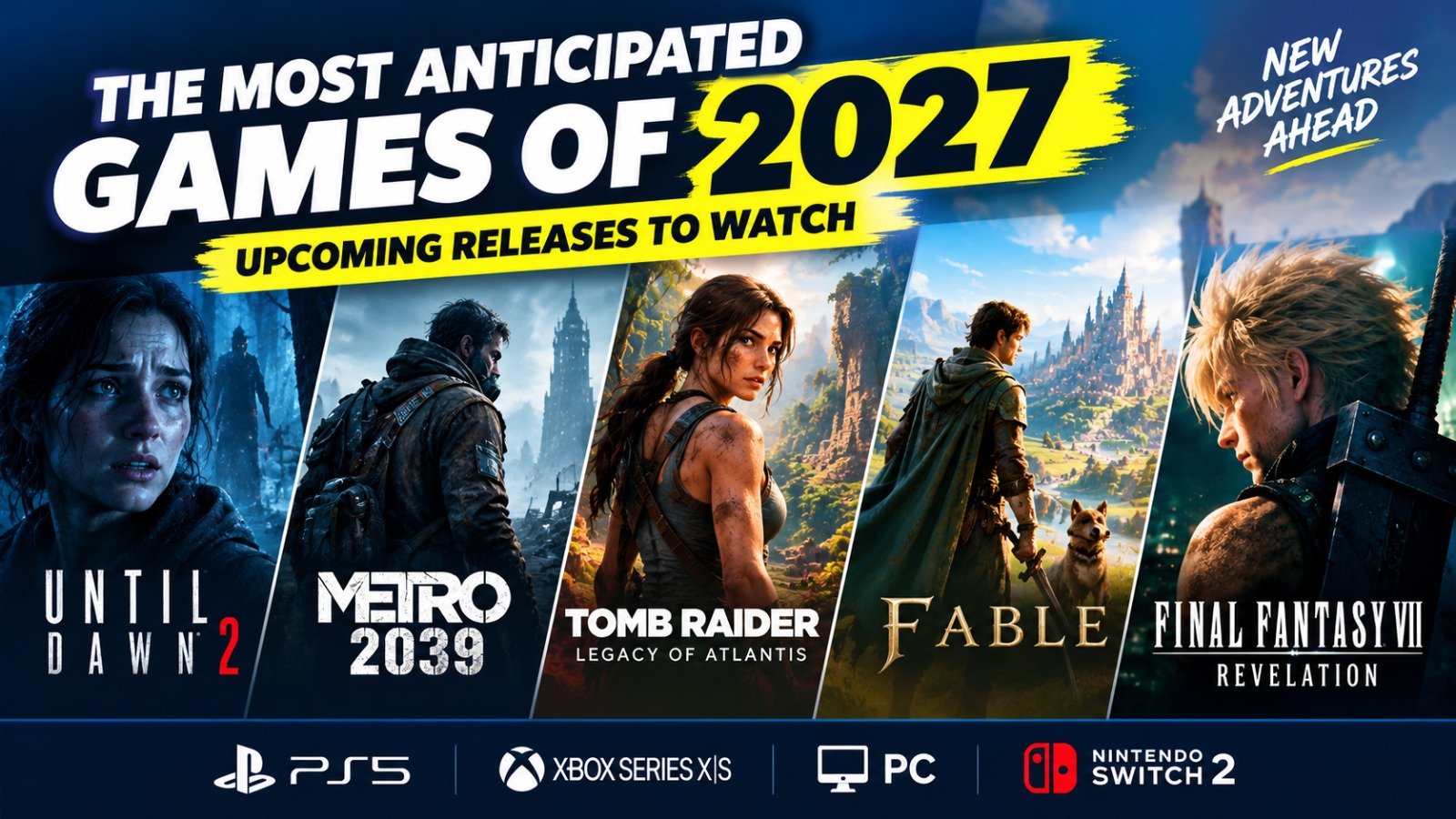 The Most Anticipated Video Games of 2027: Upcoming Releases to Watch