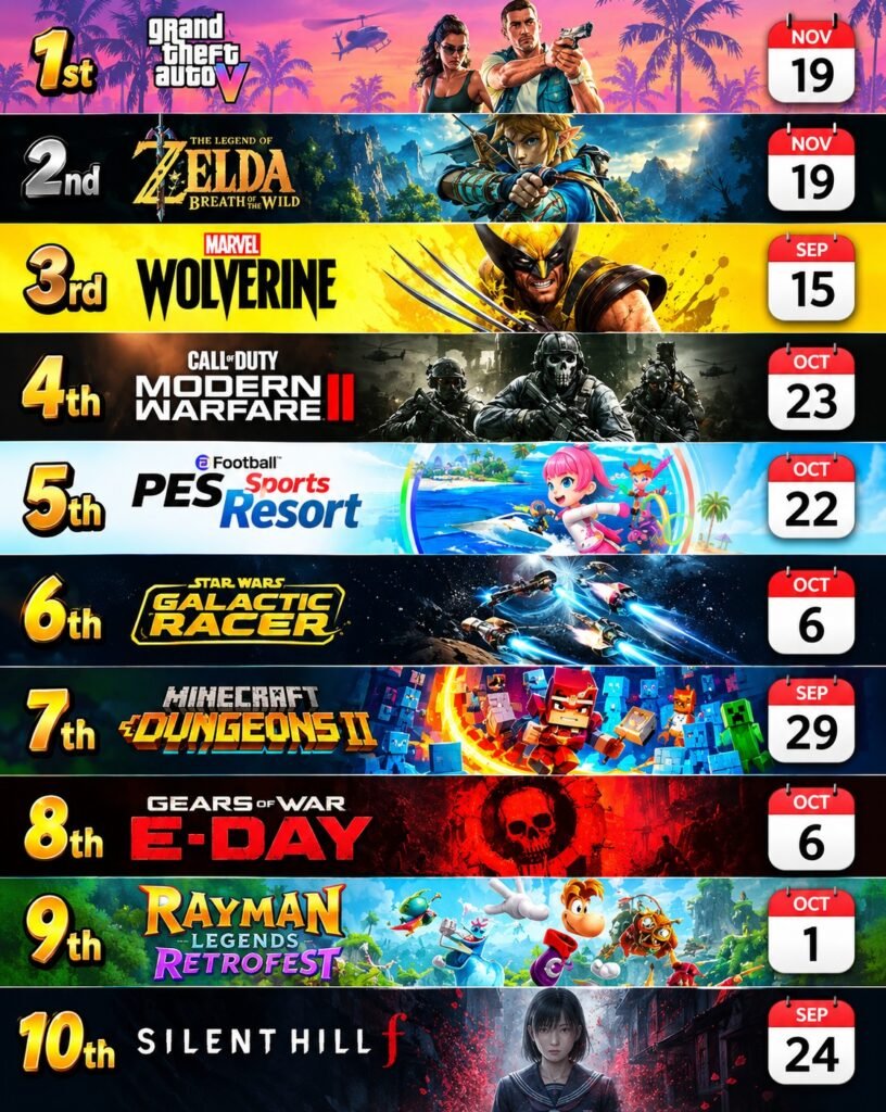 Anticipated Video Games