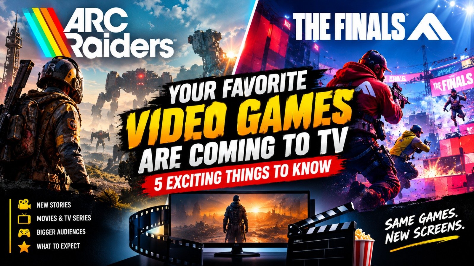 Your Favorite Video Games Are Coming to TV: 5 Exciting Things to Know