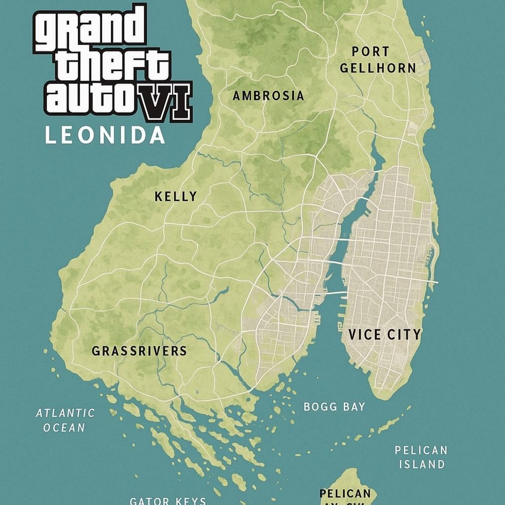 GTA 6 Map