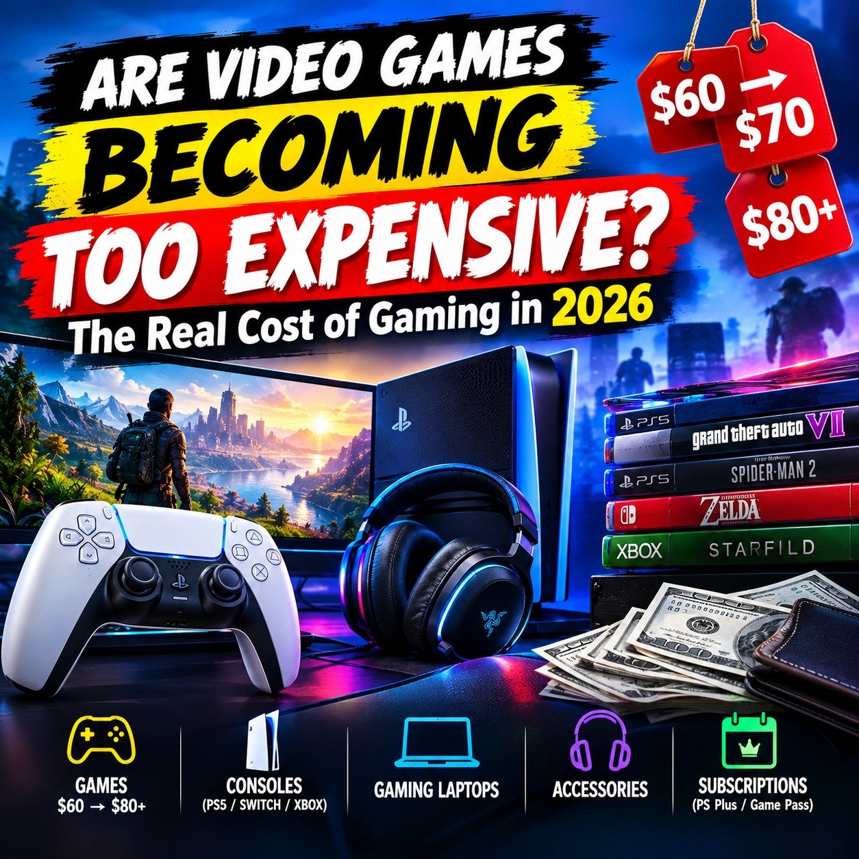 Are Video Games Becoming Too Expensive? The Real Cost of Gaming in 2026