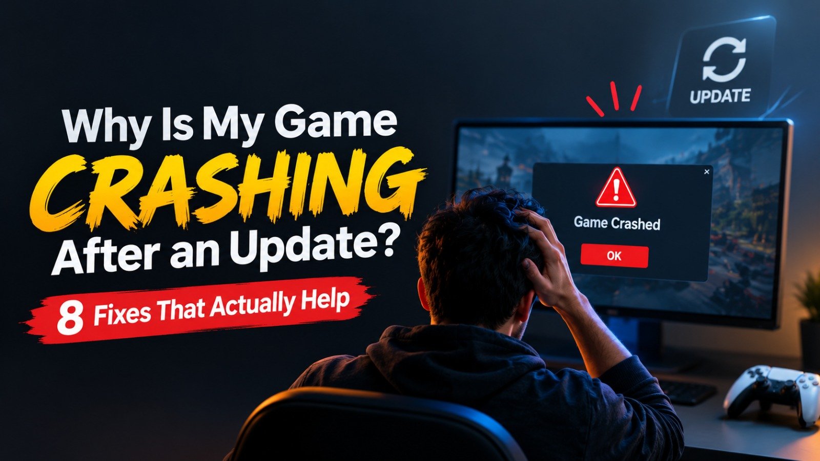 Why Is My Game Crashes After an Update? 8 Fixes That Actually Help